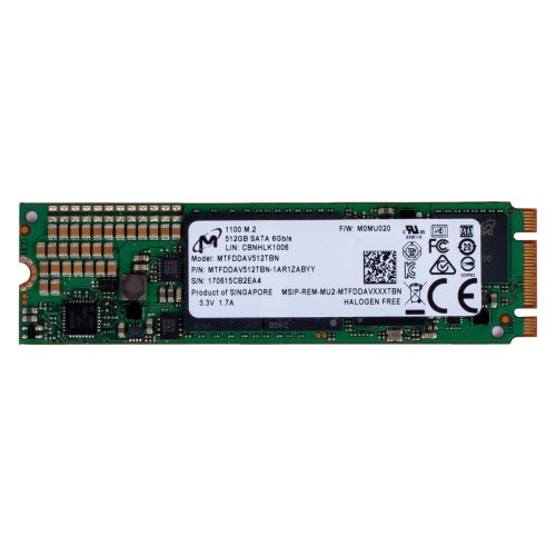 SSD M.2 disc Micron 512 GB M.2 Sata 2280