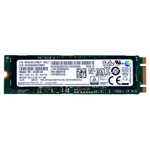 SSD M.2 disc SAMSUNG PCIe 256 GB 2280 NVMe