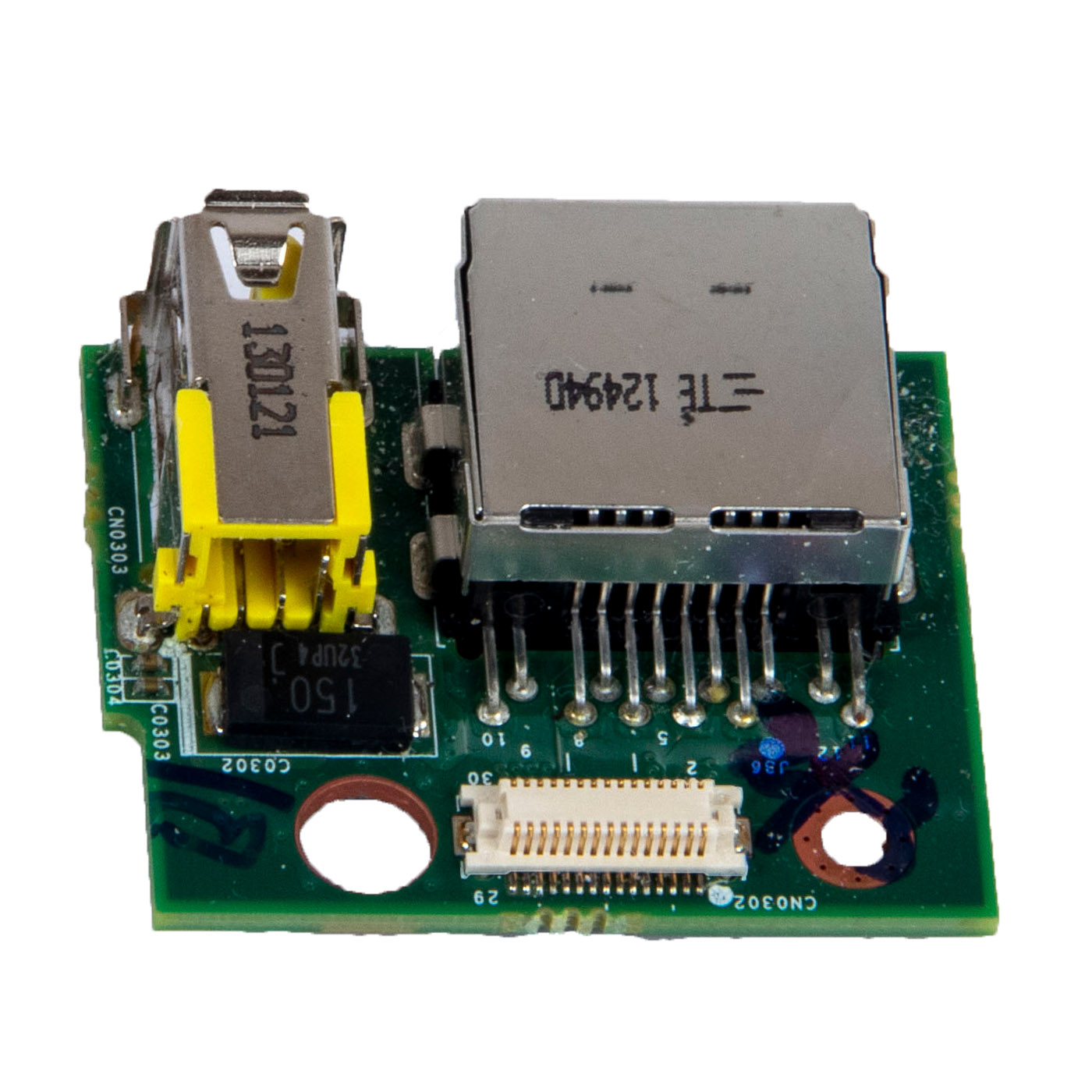 Yellow USB port moduł Board Lenovo Thinkpad T430 T430i, FRU 0B5624