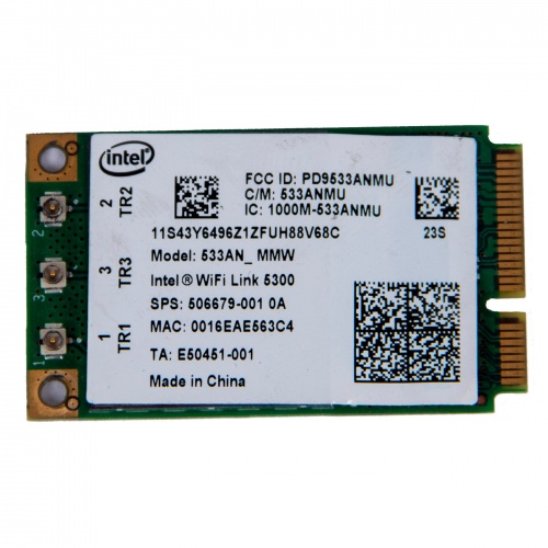 Intel Wireless WiFi 5100 PCIe Lenovo X200 X200s X301 T400 W500