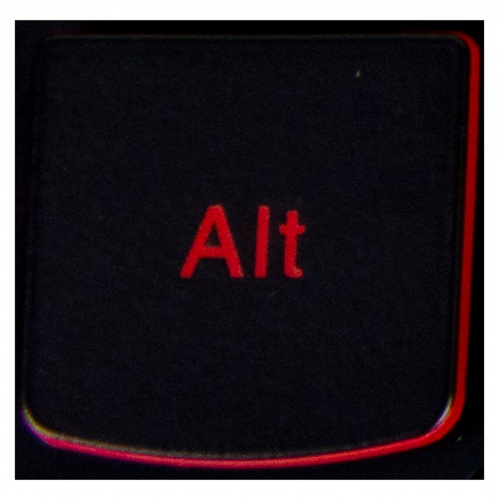 ALT key Lenovo Y530 Y540 Y7000 red backlit