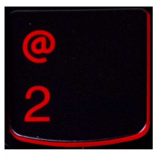 2 key Lenovo Y530 Y540 Y7000 red backlit