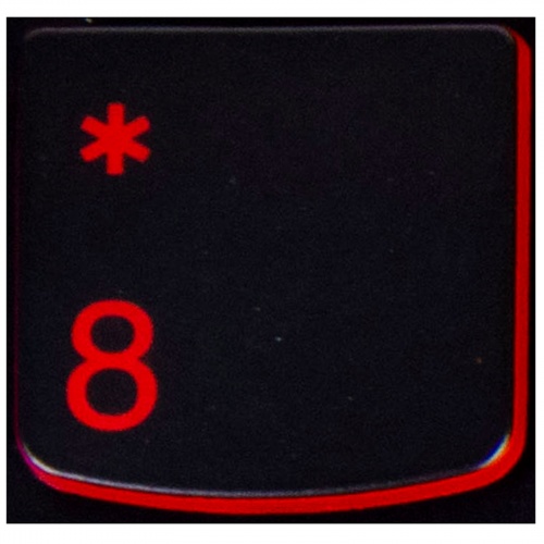8 key Lenovo Y530 Y540 Y7000 red backlit