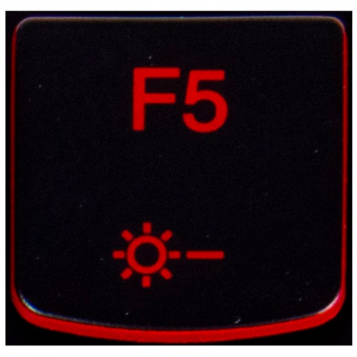 F5 KEY Lenovo Y530 Y540 Y7000 red backlit