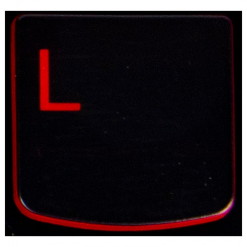L key Lenovo Y530 Y540 Y7000 red backlit