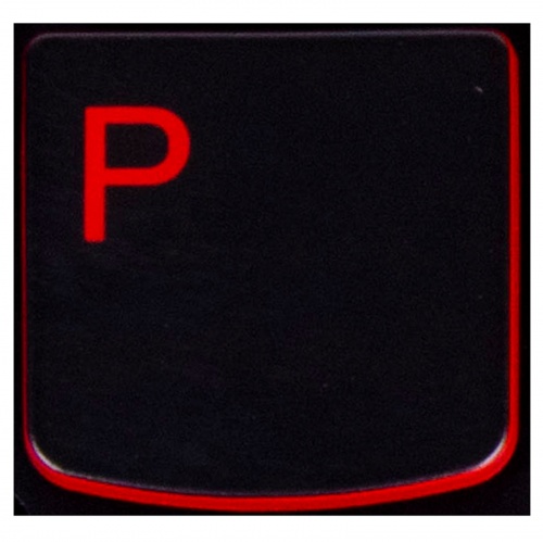 P key Lenovo Y530 Y540 Y7000 red backlit