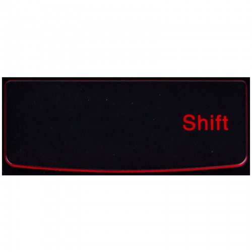 SHIFT key Lenovo Y530 Y540 Y7000 red backlit