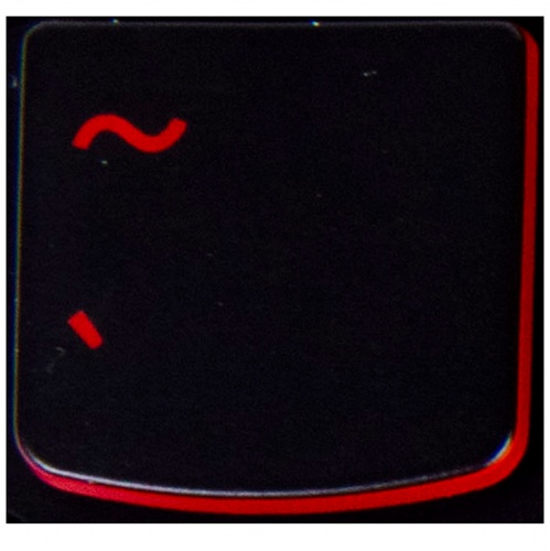 TILDE ~ KEY Lenovo Y530 Y540 Y7000 red backlit