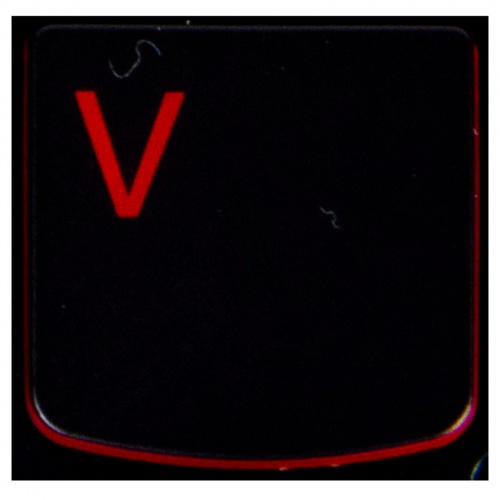 V key Lenovo Y530 Y540 Y7000 red backlit