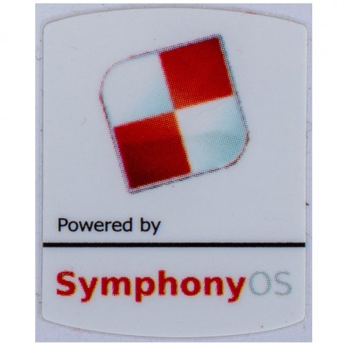 Powered by Symphony sticker 19 x 24 mm