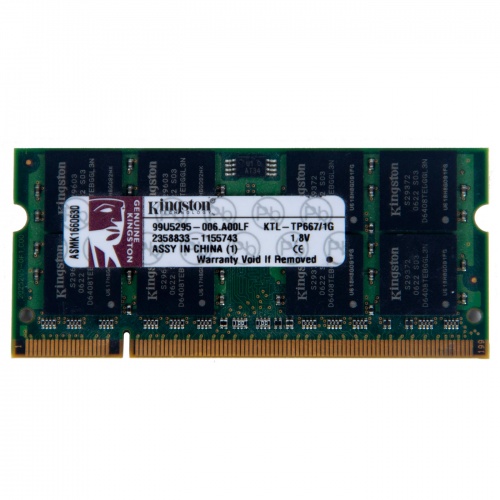 RAM DIMM 1 GB SODIMM PC2 6400S DDR2 KINGSTON