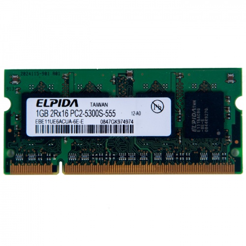 RAM DIMM 1 GB SODIMM PC2 5300S DDR2 ELPIDA