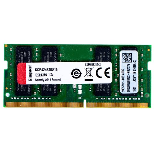 RAM DIMM 16 GB SODIMM DDR4 2Rx8 PC4 2400T