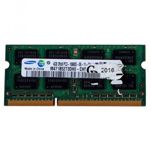 RAM DIMM 4 GB SODIMM DDR3 10600s Samsung