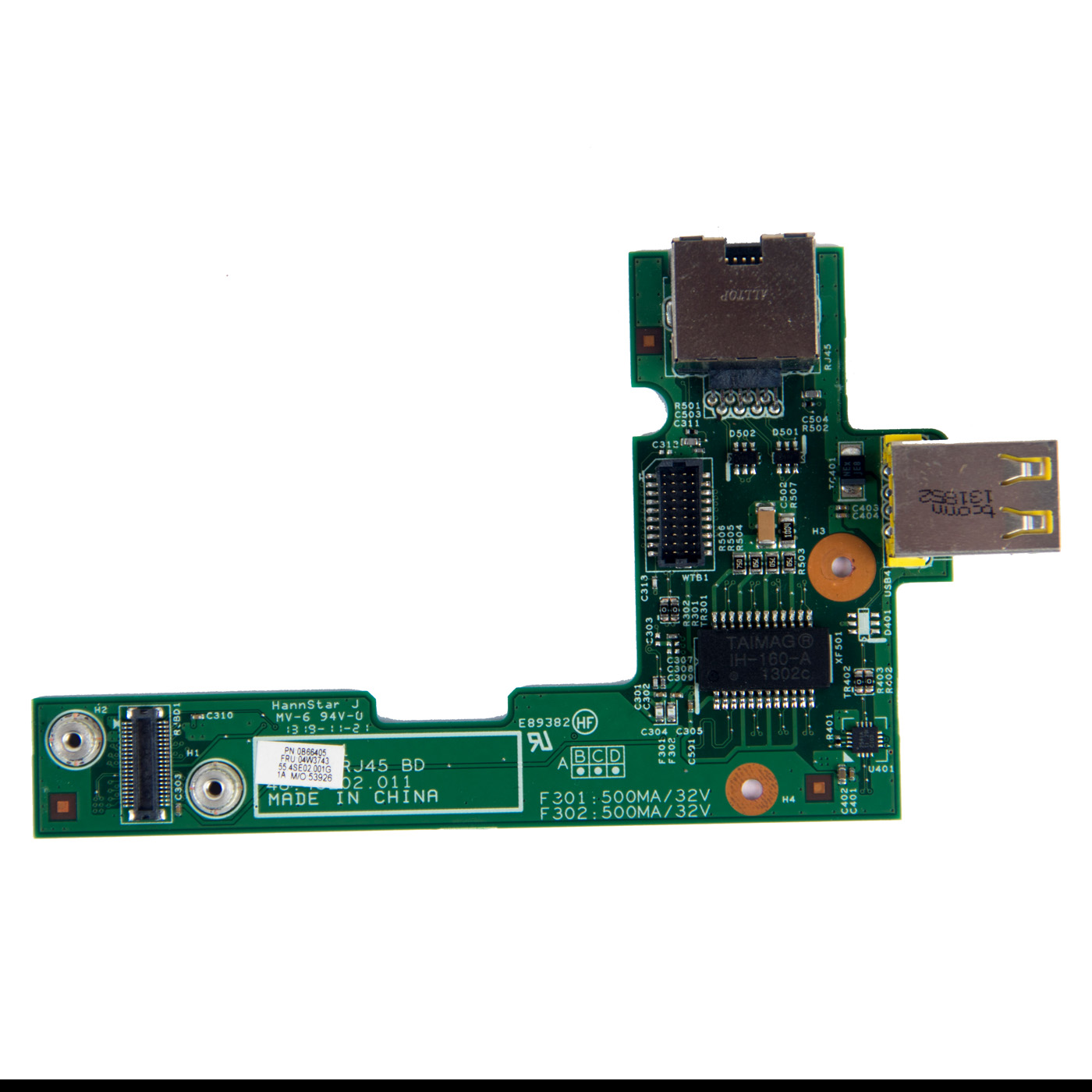 LAN Ethernet USB board Lenovo Thinkpad L430 :: ABCDEAL.EU