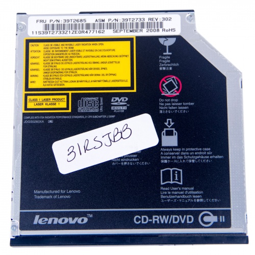 Combo drive CDRW DVD Lenovo ThinkPad T60 T61 39T2685
