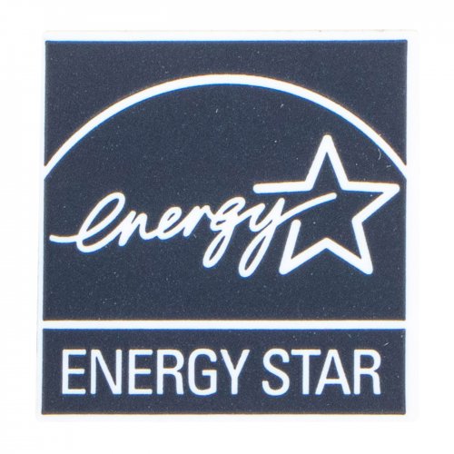  Energy Star black 19 x 20 mm sticker