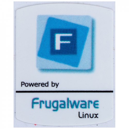 Powered by Frugalware Linux sticker 19 x 24 mm