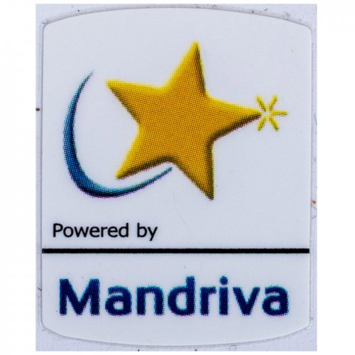 Powered by Mandriva sticker 19 x 24 mm