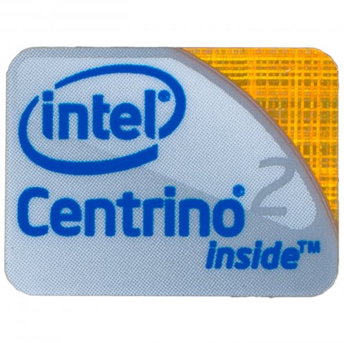 Intel Centrino 2 sticker 16 x 21 mm