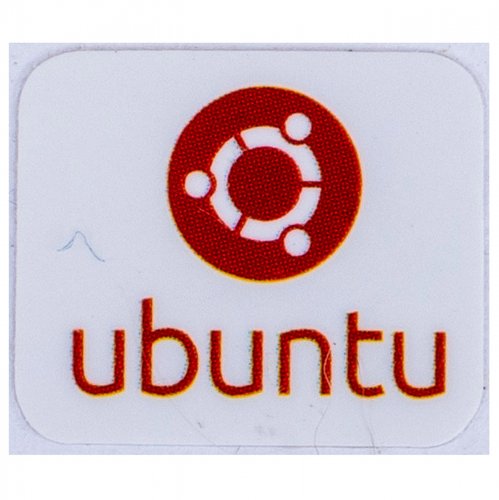 Ubuntu sticker 13 x 15 mm