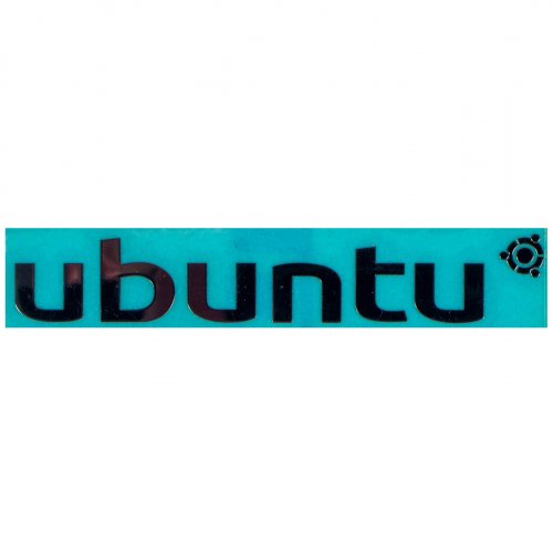 Ubuntu  sticker 54 x 10 mm