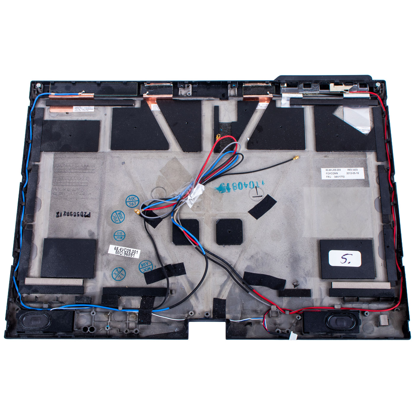 LCD back cover Lenovo ThinkPad X230T X220T tablet 04W1772