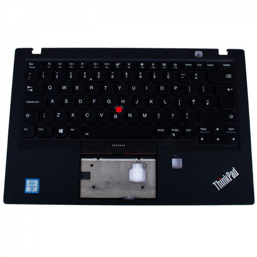 Palmrest keyboard fingerprint reader Lenovo X1 Carbon 5th