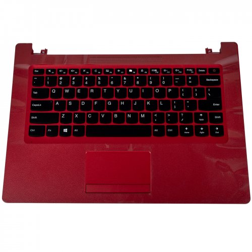 Palmrest keyboard touchpad Lenovo IdeaPad 110 14IBR red