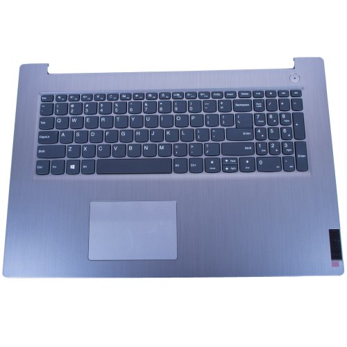 Palmrest klawiatura Lenovo IdeaPad 3 17 srebrny