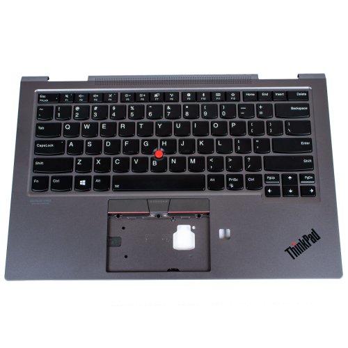 Palmrest keyboard Lenovo Thinkpad X1 Yoga 4th gray WLAN