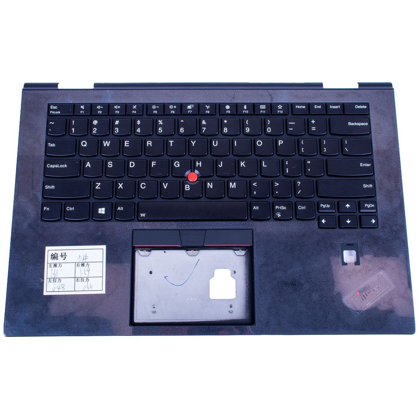 Palmrest keyboard Lenovo Thinkpad X1 Yoga 3rd generation | 01LX830