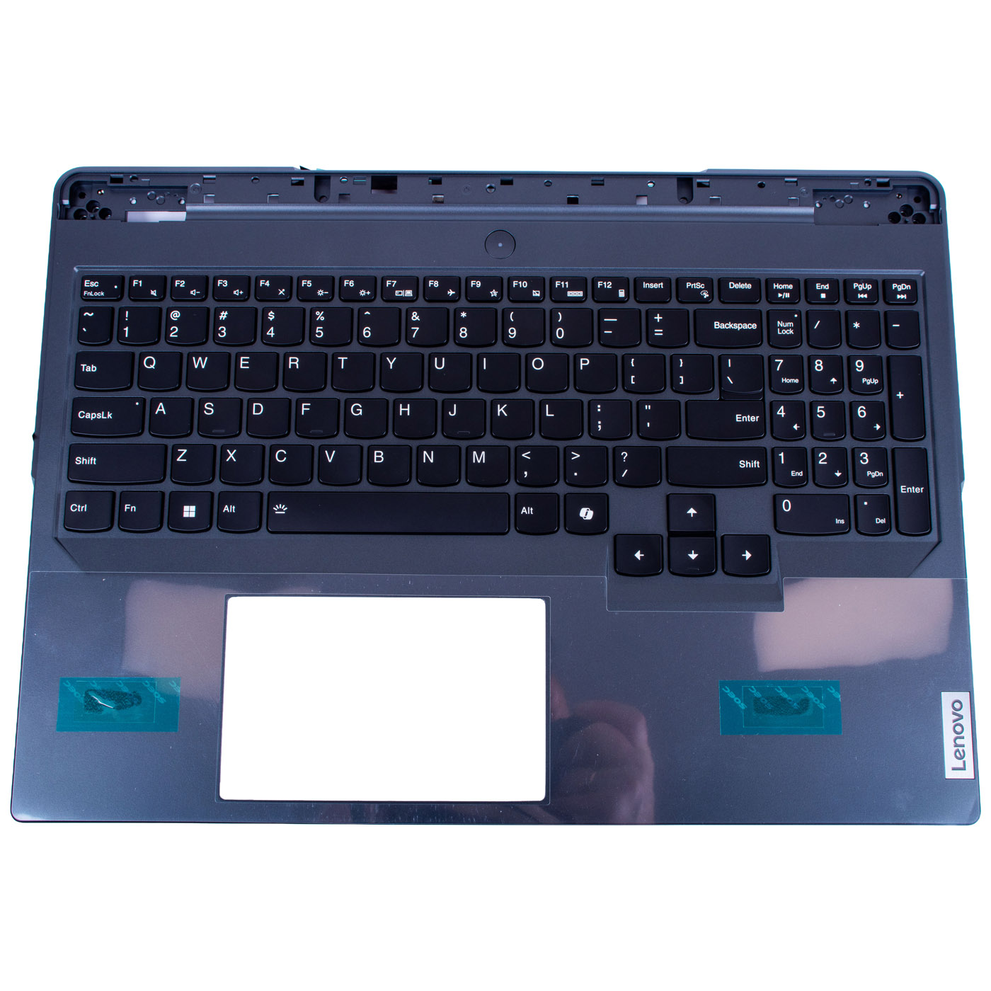 Backlit keyboard palmrest Lenovo Legion PRO 5 16 IRX9 IRX8 grey | 5CB1P50090