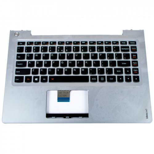 Palmrest backlit keyboard Lenovo IdeaPad U330 silver