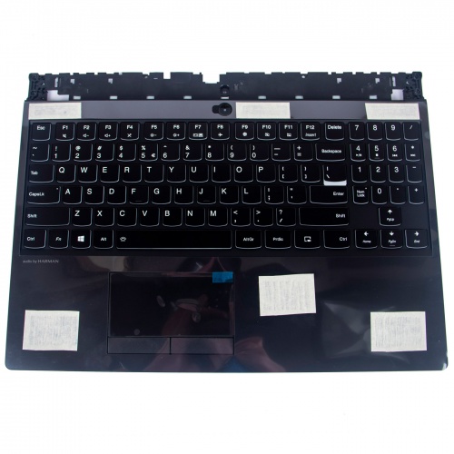 Palmrest touchpad keyboard QWERTY Lenovo Legion Y530 Y540 Y7000 white