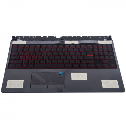 Palmrest touchpad keyboard QWERTY Lenovo Legion Y530 Y540 Y7000 red
