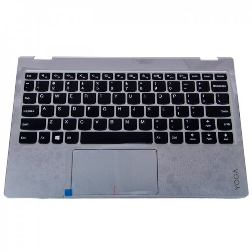 Palmrest touchpad keyboard Lenovo Yoga 710 11 silver