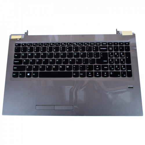 Palmrest keyboard touchpad Lenovo IdeaPad V310 15 silver