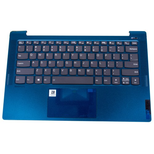 Palmrest touchpad keyboard Lenovo IdeaPad 5 14 blue alu