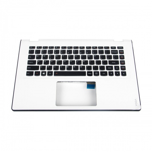 Palmrest keyboard QWERTY US Lenovo Yoga 3 14 700 white