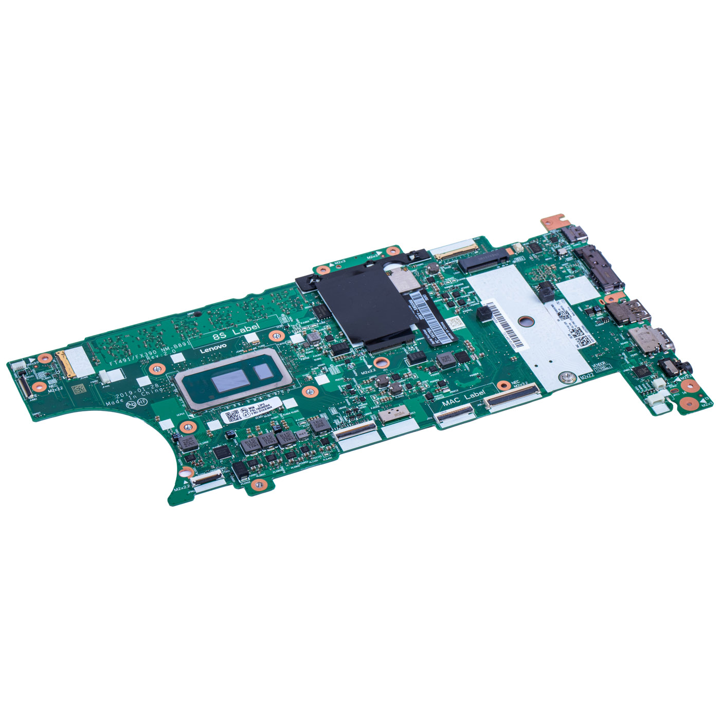 Motherboard processor Lenovo ThinkPad T490s X390 i5 8265U